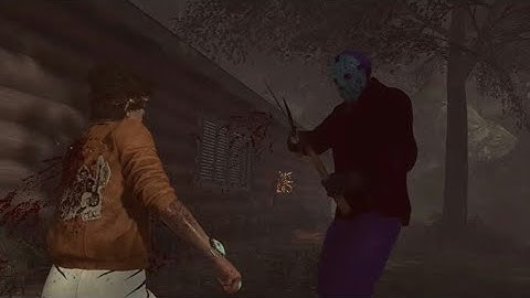 Retro Jason With Shears - Friday the 13th: The Game