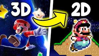 Remaking a SUPER MARIO GALAXY Level in 2D