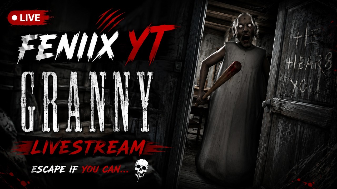 🔥Granny Live🔥Thriller🔥 |🔴Horror Gameplay🔴|⚡#granny #grannygame #horror
