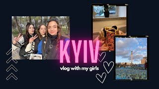 VLOG// поїздка в Київ// Лізка і Настенька 💘💘💘