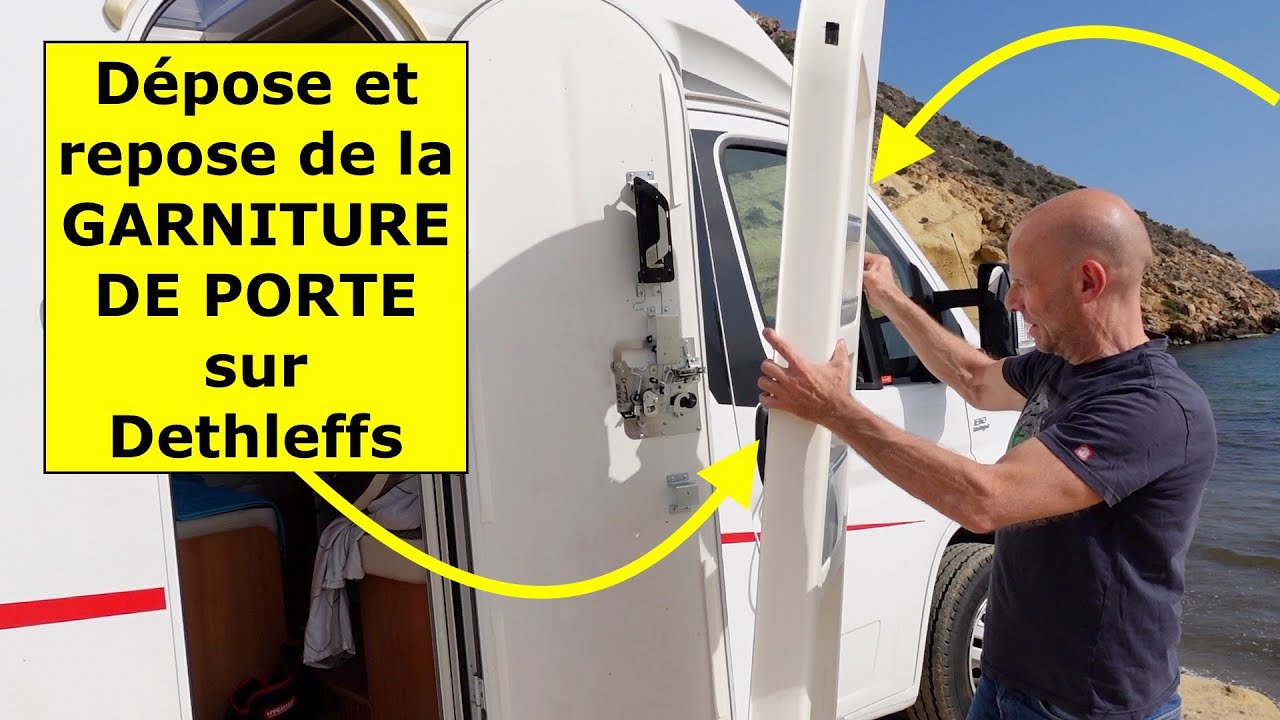 Demontage Garniture Porte Cellule Camping Car Rapido