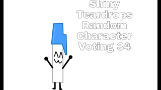 Shiny Teardrops Random Character Voting 34