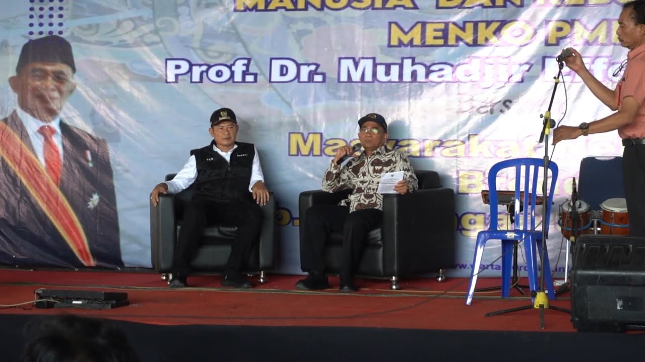 Menerima Kunjungan KEMENKO PMK Prof  Dr  Muhadjir Effendy, M A P