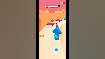 Blob Runner 3D - Gameplay lvl 38 - 3D Short Game