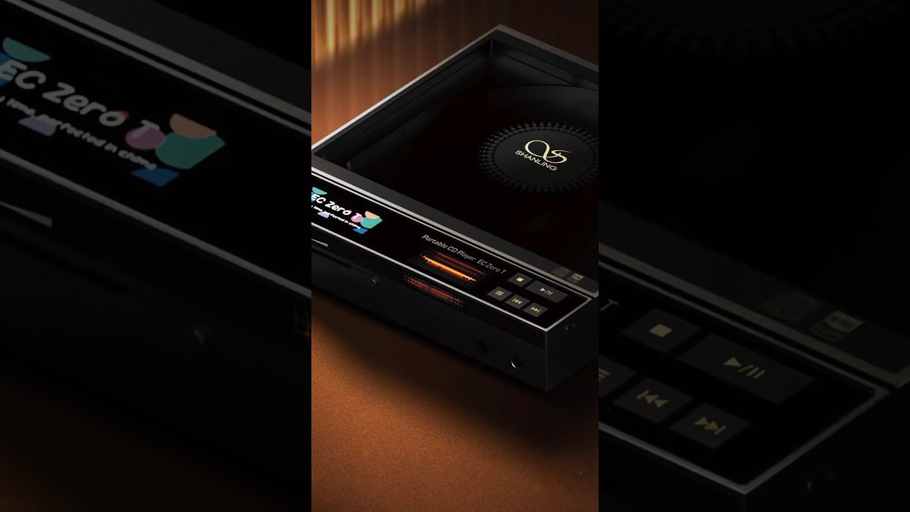 Портативный CD проигрыватель с лампой. Shanling ECzero T. 