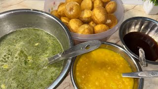 Pani Puri Recipe | Pani puri or puchka or Golgappa | home made Pani puri recipe 