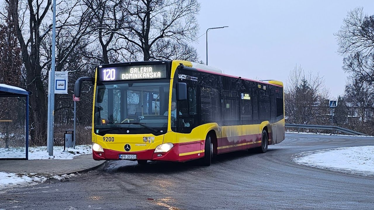 [🇵🇱PL] Nowak Transport (Wrocław) - Mercedes-Benz O530 Citaro C2 #9200 - [🚍120➡️BLIZANOWICE]