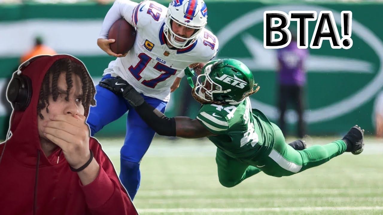 Bills Fan Reacts to Bills vs Jets highlights reaction