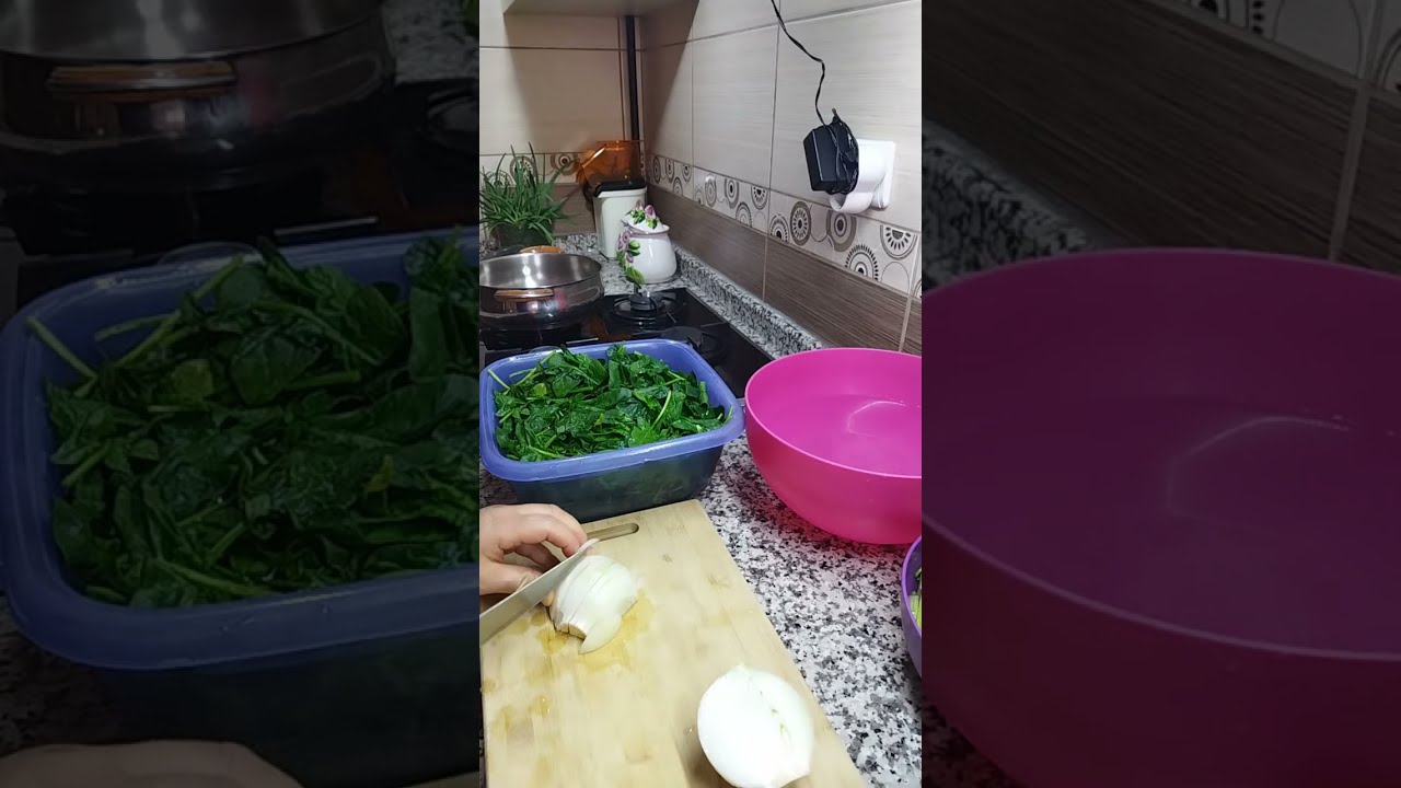 CANLI#ıspanak yemeği #pişirme# telaşı#keşfet