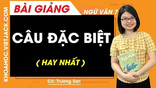 7 Câu đặc biệt là gì, câu rút gọn là gì? Nêu ví dụ mới nhất 2023