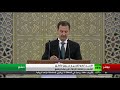 بشار الأسد يلقي خطاب القسم بعد أدائه اليمين رئيسا لـ سوريا