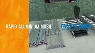 How to erect an aluminium mobile scaffolding tower Scaffold tower assembly instructions/guide