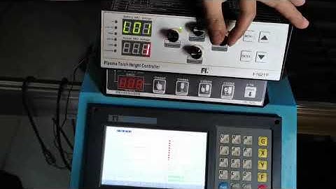 CNC PLASMA  THC PARAMETER SET 2
