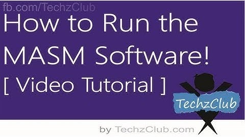 How to Run MASM Programming using DOSBox in Windows 10 or any windows Print your Name   YouTube