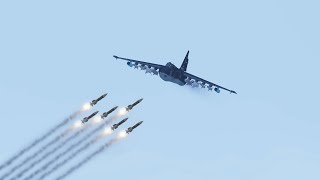Today, Ukrainian javelin missiles shot down most advanced Russian Su-25 fighter jet | Arma 3