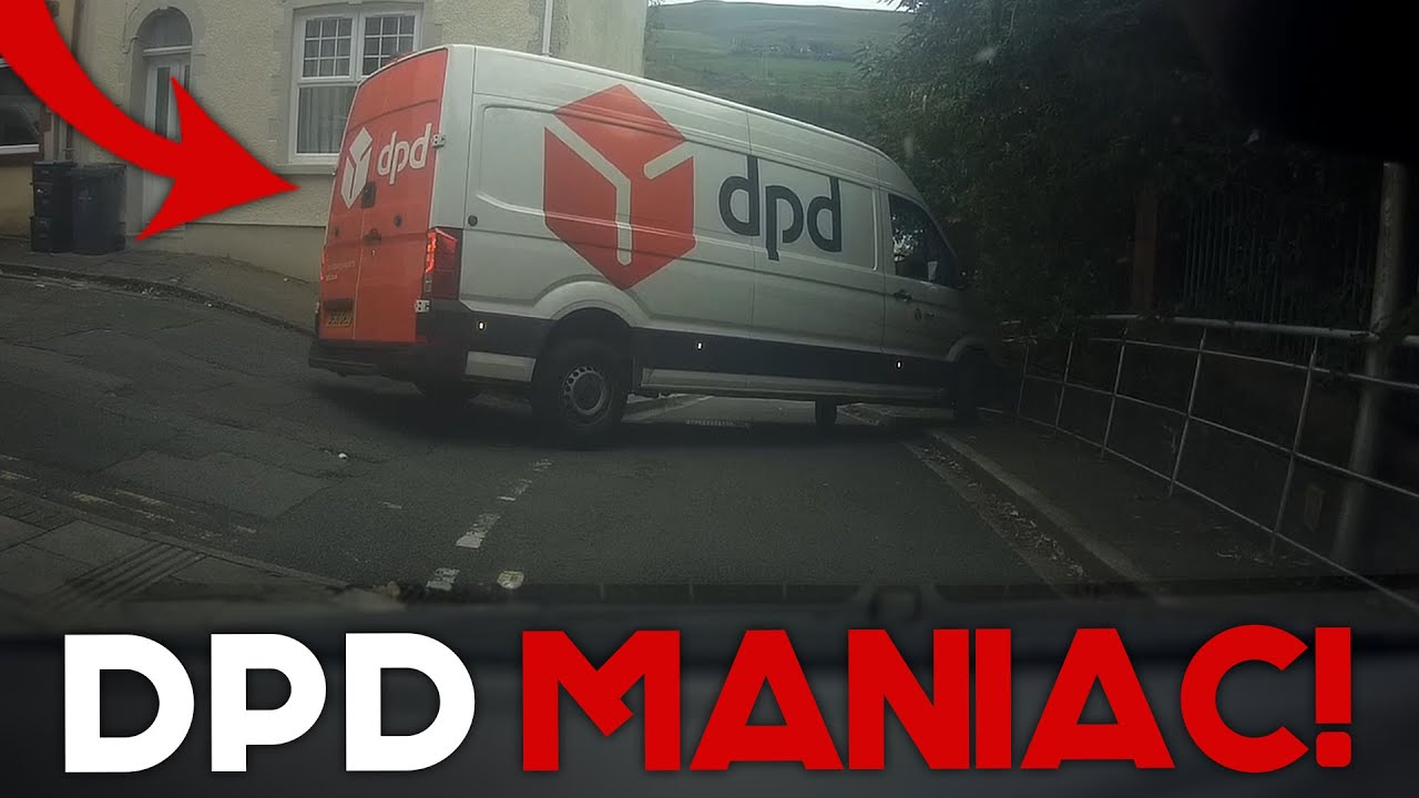 UNBELIEVABLE UK DPD DRIVERS DASH CAMERAS DPD Drives Into Oncoming unbelievable-uk-dpd-drivers-dash-cameras-dpd-drives-into-oncoming