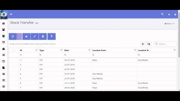 Creating Stock Transfer in StackFX ERP