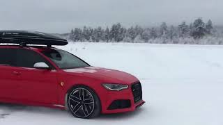 Audi RS6 Snow Drift