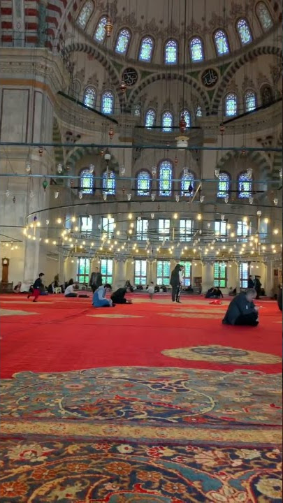 Istanbul Turkey Masjid Inside View