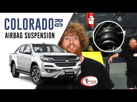 Video: How To Install: Holden Colorado RG Rear Leaf Helper Air Suspension - Airbag Man Kit RR4707