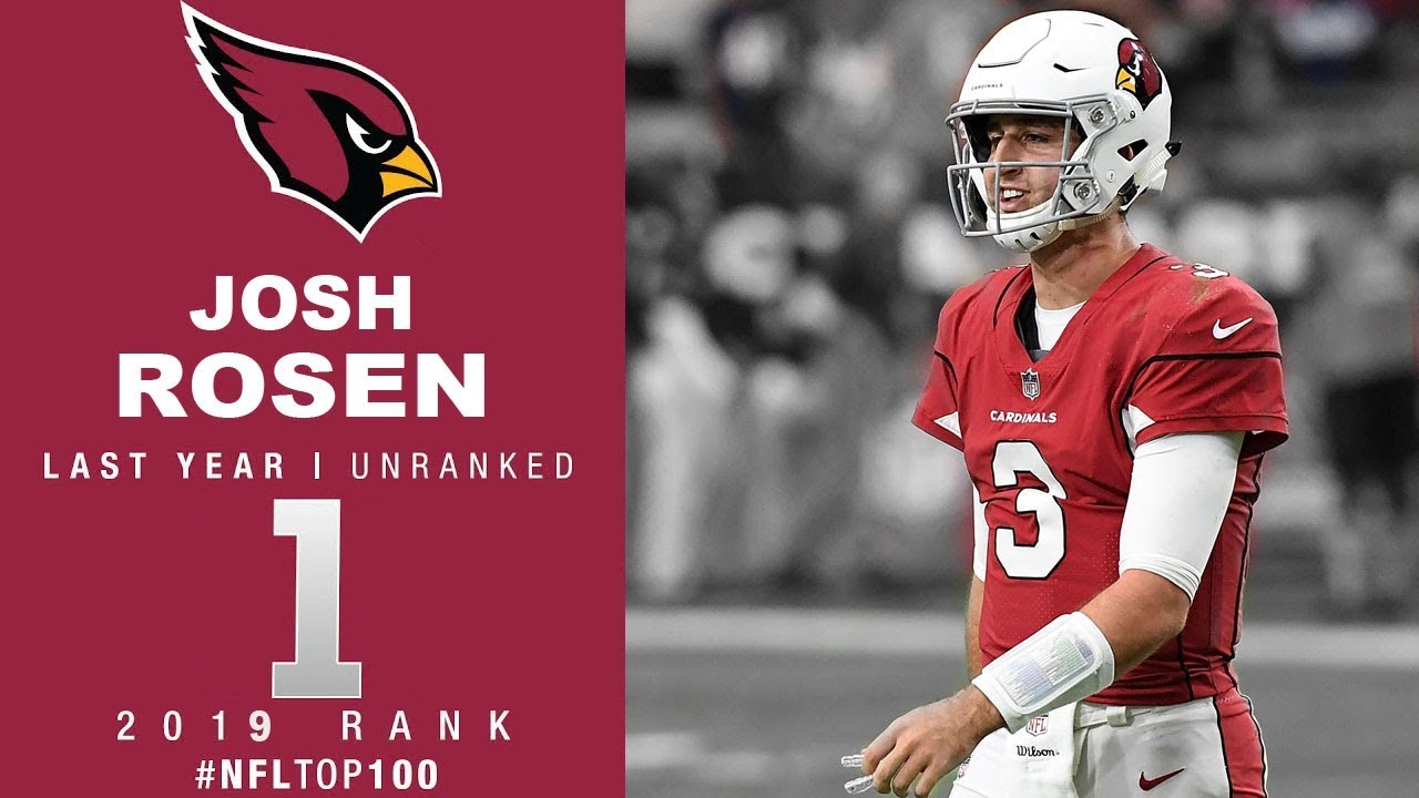 1: Josh Rosen (QB, | NFL Top 100 Players -