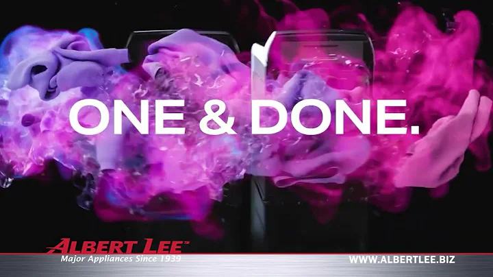 The GE Profile UltraFast Combo Laundry Machine from Albert Lee Appliance