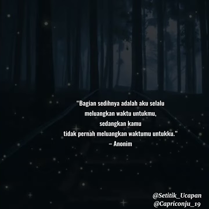 terkadang keras kepala lebih menyakitkan dari pada sakit hati:) snap 30 detik