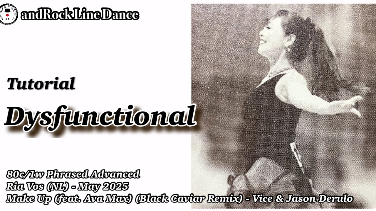 Dysfunctional Line Dance(Phrased Advanced) - Tutorial / 앤드락라인댄스 / 민라인댄스코리아고양일산지부