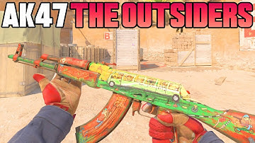 ★ CS2 AK-47 The Outsiders (FACTORY NEW) | CS2 AK-47 Gameplay