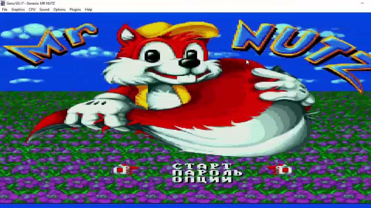 Стрим MR Nutz Эмулятор SEGA