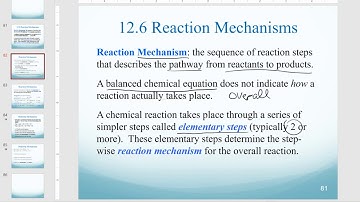 Reaction Mechanisms: Definitions and Examples