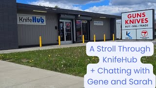 A Tour of @KnifeHub and a interview with Gene and Sarah!! 