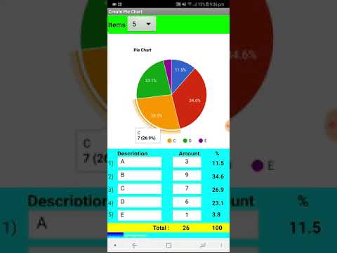 Pie Chart App