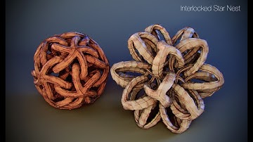 Interlocked Star Nest (Blender)