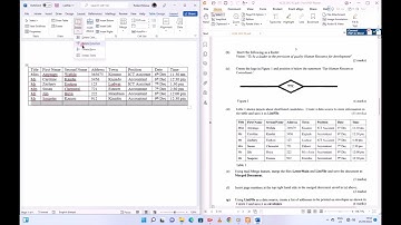 Ms Word Processing Practical Exam Episode 8 | KCSE 2012 | Mail Merging