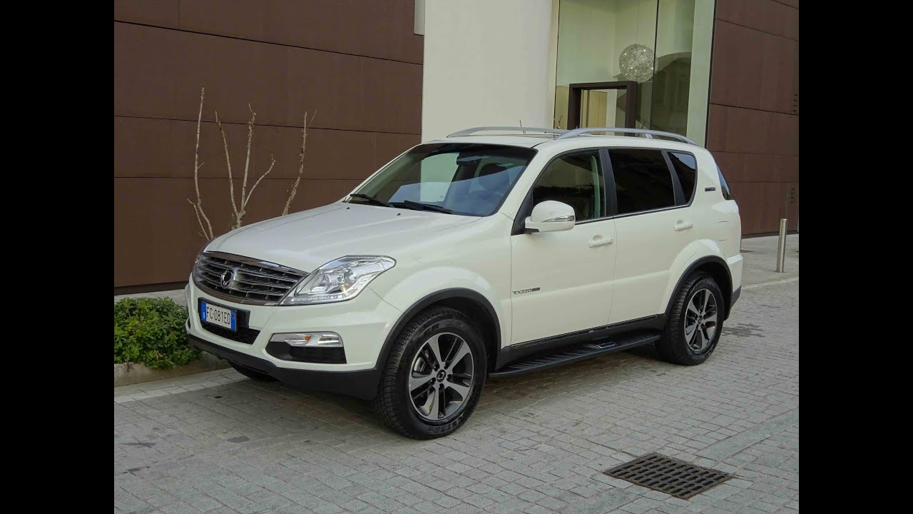 Test Drive Ssangyong Rexton "W" Diesel 2.2 Top 178 Cv YouTube