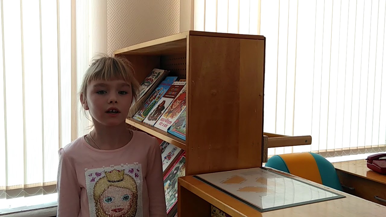 Страна читающая — Полина Лебедева читает произведение «Ворона» А. А ...