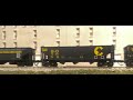 N scale Model Trains CSX Chessie Seaboard  railroad coal  intermountain SD40-2 ESU dcc sound 1:160