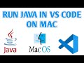 How to run java in visual studio code on mac