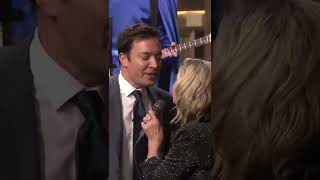 Jimmy and the late great OliviaNewtonJohn perform an impromptu duet of “You’re The One That I Want”