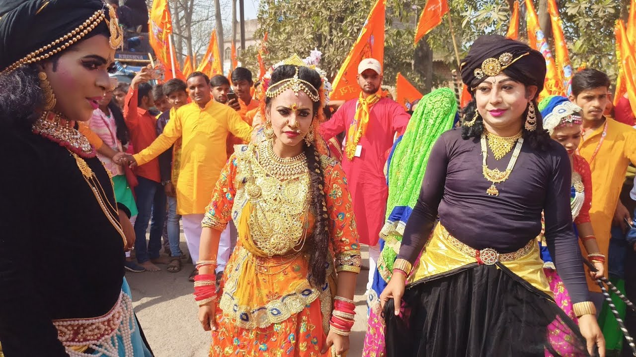 Chitahi Dham kalash yatra || Chitahi Dham jhanki | Ramraj mandir jhanki | चीटाही धाम झांकी | Part 2