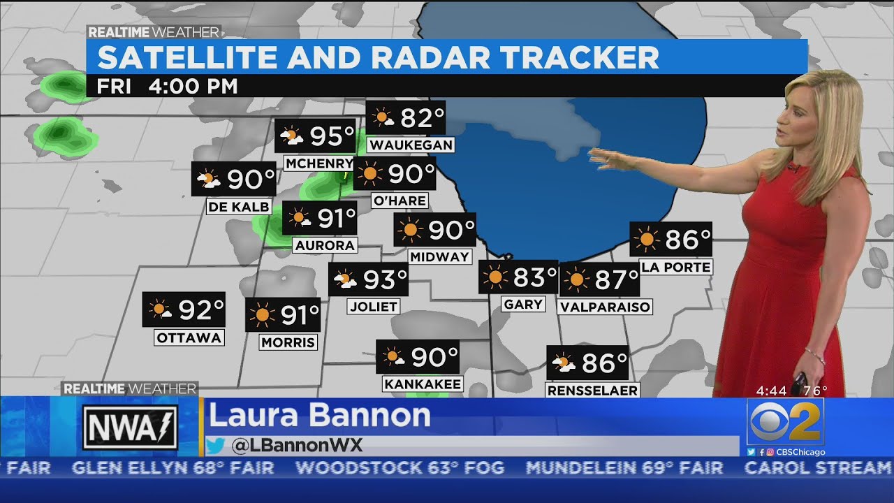 Hot Weekend Ahead With Temperatures Near 90 Degrees - YouTube