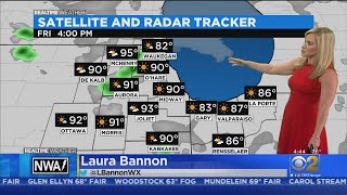 Hot Weekend Ahead With Temperatures Near 90 Degrees