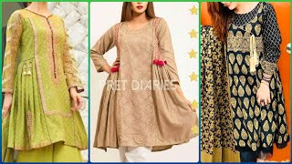 Latest Short Frock Stitching Ideas | Short Frock Kurti Design | New Upcoming Fashion Look 2020-21