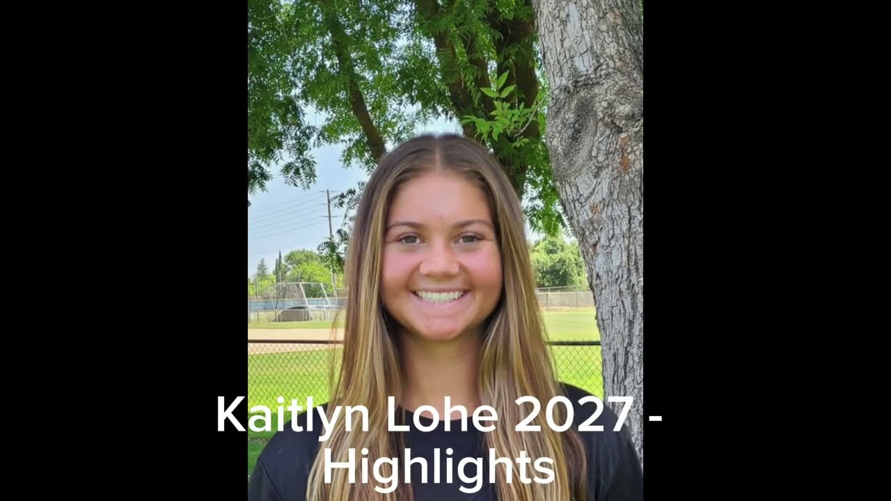 Kaitlyn Lohe 2027 Softball Highlights_Updated December 2025