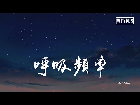 扬科YANGK - 呼吸频率「调整呼吸 频率，熟悉你呼吸 定律」【動態歌詞/pīn yīn gē cí】