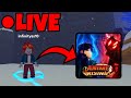 *LIVE* Grinding NEW Anime Simulator + Carries In Anime Rising!!