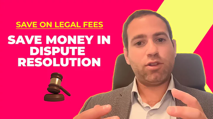 Save Money in Dispute Resolution
