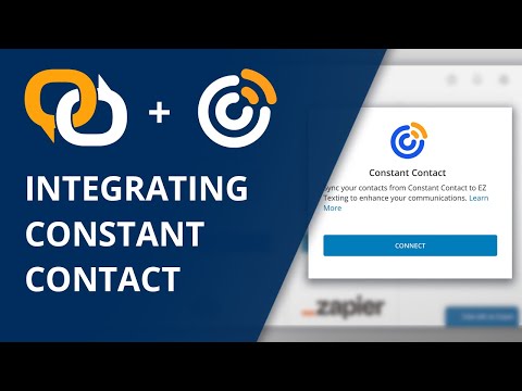 How-To Integrate Constant Contact | EZ Texting Tutorial