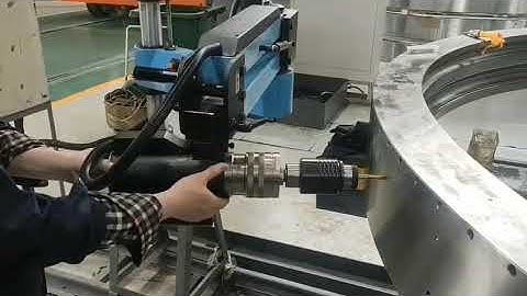 High Quality electric tapping machine working process